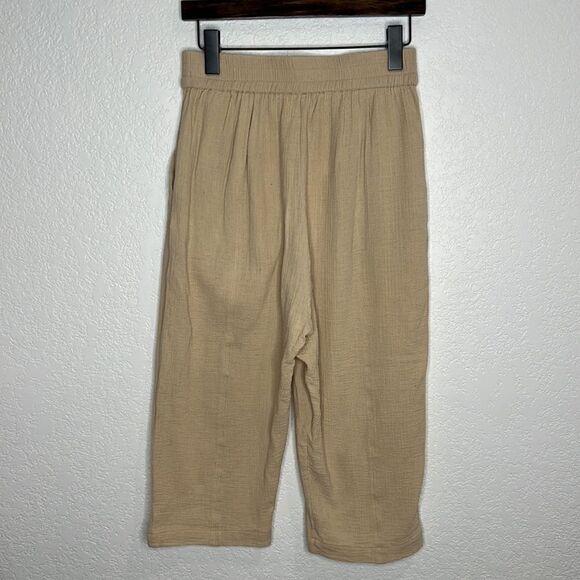 Apiece Apart Crop Pants Beige Small New - Picture 5 of 11